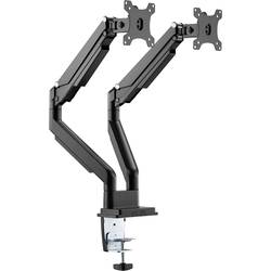 Digitus DA-90395 držák na stůl pro monitor 2 Displej: (s) 38,1 cm (15) - 81,3 cm (32) černá otočný, nastavitelná výška, naklápěcí, otočný, nakláněcí