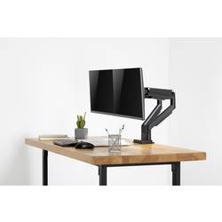 Digitus DA-90395 držák na stůl pro monitor 2 Displej: (s) 38,1 cm (15) - 81,3 cm (32) černá otočný, nastavitelná výška, naklápěcí, otočný, nakláněcí