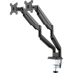 Digitus DA-90395 držák na stůl pro monitor 2 Displej: (s) 38,1 cm (15) - 81,3 cm (32) černá otočný, nastavitelná výška, naklápěcí, otočný, nakláněcí