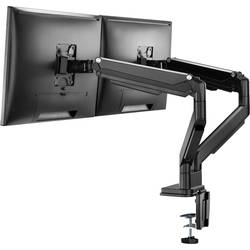 Digitus DA-90395 držák na stůl pro monitor 2 Displej: (s) 38,1 cm (15) - 81,3 cm (32) černá otočný, nastavitelná výška, naklápěcí, otočný, nakláněcí