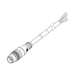 Molex upravený zástrčkový konektor pro senzory - aktory, 1200658655, 1 ks