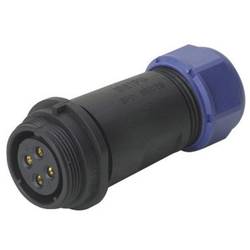 Weipu SP2111 / S 9 II kulatý faston, 1 ks