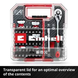 Einhell sada nástrčných klíčů a bitů, 1/4 , 37dílná, 109022