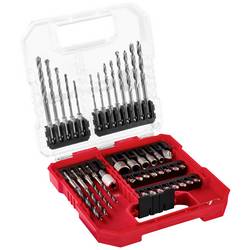 Einhell 109053 40dílná sada bitů a vrtáků kov, kámen, beton, dřevo, zdivo 3 mm, 4 mm, 5 mm, 6 mm, 8 mm