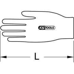 KS Tools 1170144 117.0144 elektrikářská rukavice Velikost rukavic: 11 EN 388 1 ks