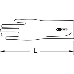 KS Tools 117.0096 elektrikářská rukavice EN 60903 DIN 60903 1 pár