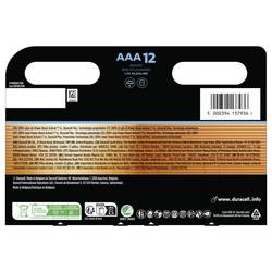 Duracell Optimum mikrotužková baterie AAA alkalicko-manganová 1.5 V 12 ks