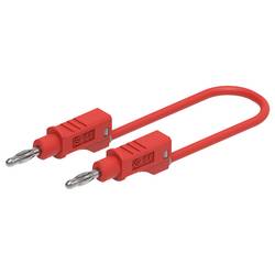 Electro PJP 2111-CD1-25R měřicí kabel 25 cm červená 1 ks