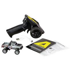 Amewi šedá komutátorový 1:64 RC model auta elektrický monster truck zadní 2WD (4x2) RtR 2,4 GHz vč. akumulátorů a kabelu k nabíjení, se světelným efektem