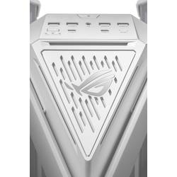 Asus GR701 ROG Hyperion White midi tower herní pouzdro bílá 4 předinstalované ventilátory, integrované osvětlení, prachový filtr