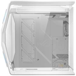 Asus GR701 ROG Hyperion White midi tower herní pouzdro bílá 4 předinstalované ventilátory, integrované osvětlení, prachový filtr