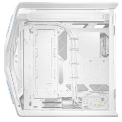 Asus GR701 ROG Hyperion White midi tower herní pouzdro bílá 4 předinstalované ventilátory, integrované osvětlení, prachový filtr