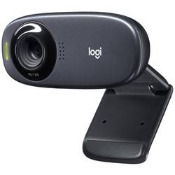 Logitech C310 HD webkamera, 1280 x 720 Pixel, stojánek, upínací uchycení