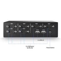 Minix průmyslové PC RIC-SR35-4 A Rockchip RK3S68, Quad Cortex-A55 2.0 GHz 4 GB RAM 64 GB eMMC Mali Android 11.0 RIC-SR35-4 A