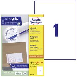 Avery-Zweckform 3478-200 210 x 297 mm papír bílá 200 ks trvalé univerzální etikety 200 listů A4