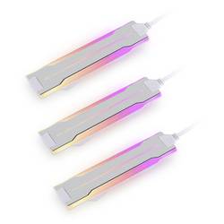 Lian Li UNI FAN P28 Side ARGB Strip P28ARGB-W LED pásek konektor 5 V 120 mm RGB 3 ks