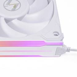 Lian Li UNI FAN P28 Side ARGB Strip P28ARGB-W LED pásek konektor 5 V 120 mm RGB 3 ks