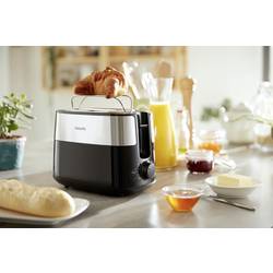 Philips Home HD2516/90 Daily topinkovač nerezová ocel, černá