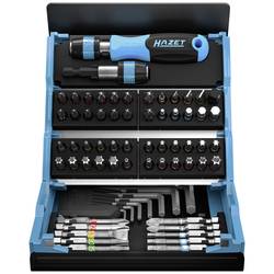 Hazet SmartCase 2200SC-1 sada bitů, 69dílná, inbus, plochý, křížový PH, křížový PZ, profil T