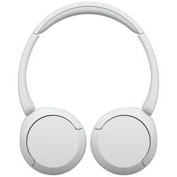 Sony WH-CH520 Headset otevřená (On Ear) Bluetooth® stereo bílá Redukce šumu mikrofonu Indikátor nabití, headset, personalizace zvuku, regulace hlasitosti,
