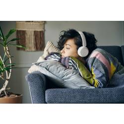 Sony WH-CH520 Headset otevřená (On Ear) Bluetooth® stereo bílá Redukce šumu mikrofonu Indikátor nabití, headset, personalizace zvuku, regulace hlasitosti,