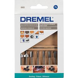 Dremel 26150660JA sada fréz , HSS, Ø hřídele 3.2 mm