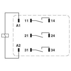 Phoenix Contact REL-PR3-230AC/3X1, 2903709 relé, 440 V/AC, 16 A, 1 ks