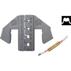 TOOLCRAFT PLE-0I4 Lisovací vložky plochý konektor Rozsah krimpování: 0.1 do 2.5 mm² Vhodné pro značku (kleště): TOOLCRAFT PZ-500