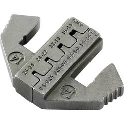 TOOLCRAFT PLE-0I4 Lisovací vložky plochý konektor Rozsah krimpování: 0.1 do 2.5 mm² Vhodné pro značku (kleště): TOOLCRAFT PZ-500