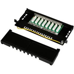 LogiLink NP0064B patch panel CAT 6A 0.5 U vícebarevná osazený