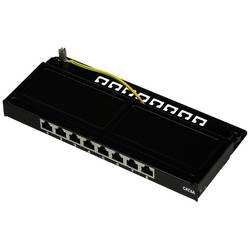 LogiLink NP0064B patch panel CAT 6A 0.5 U