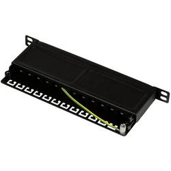 LogiLink NP0066 12 portů patch panel 254 mm (10) CAT 6A 0.5 U