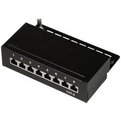 LogiLink NP0017B 8 portů patch panel CAT 6 1 U