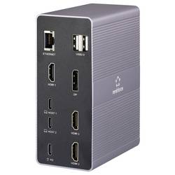 Renkforce USB-C® dokovací stanice RF-DKS-910 Vhodné pro značky (dokovací stanice pro notebook): univerzální MacBook vč. funkce nabíjení