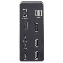 Renkforce USB-C® dokovací stanice RF-DKS-910 Vhodné pro značky (dokovací stanice pro notebook): univerzální MacBook vč. funkce nabíjení