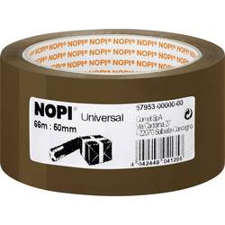 Nopi UNIVERSAL 57953-00000-00 balicí lepicí páska hnědá (d x š) 66 m x 50 mm 1 ks