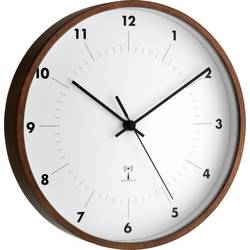 TFA Dostmann 98.1097 DCF nástěnné hodiny 25.5 cm x 255 mm x 255 mm x 50 mm, dřevo