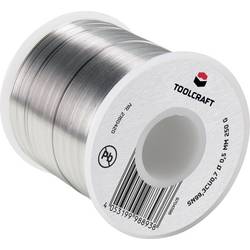TOOLCRAFT bezolovnatý pájecí cín cívka Sn99,3Cu0,7 ROL1 250 g 0.5 mm