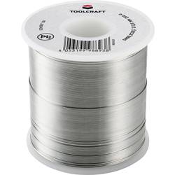 TOOLCRAFT bezolovnatý pájecí cín cívka Sn99,3Cu0,7 ROL1 250 g 0.5 mm