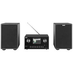 Imperial DABMAN i310 CD stereo systém internet, DAB+, FM, CD, Bluetooth, DLNA, NFC, vč. dálkového ovládání, s DLNA 2 x 20 W černá