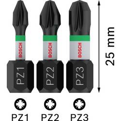 Bosch Accessories Bosch Power Tools 2608522471 křížový bit, 1 ks, křížový PZ, 1/4