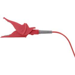 VOLTCRAFT MSL-507 měřicí kabel zástrčka 4 mm krokosvorky 1.00 m černá, červená 1 ks