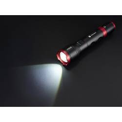 TOOLCRAFT TO-9927678 ruční svítilna nastavitelná, nastavitelná velikost bodu, s režimem stroboskopu, s USB rozhraním Li-Ion akumulátory nebo provoz na baterie