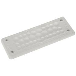 Trelleborg MH-24 F 31-1 LIGHT GREY UL94 V-0 IP65 | TPE | Screw TPE, šedá, 1 ks