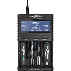 Ansmann Powerline 4 Ultra nabíječka akumulátorů NiCd, NiMH, Li-Ion AAA, AA, malé mono, velké mono, 10340 , 10350 , 10440, 10500 , 12500 , 12650 , 13500 , 13650
