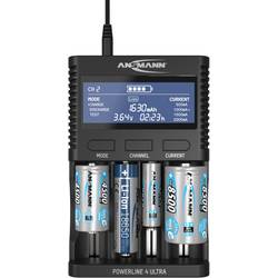 Ansmann Powerline 4 Ultra nabíječka akumulátorů NiCd, NiMH, Li-Ion AAA, AA, malé mono, velké mono, 10340 , 10350 , 10440, 10500 , 12500 , 12650 , 13500 , 13650
