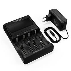 Ansmann Powerline 4 Ultra nabíječka akumulátorů NiCd, NiMH, Li-Ion AAA, AA, malé mono, velké mono, 10340 , 10350 , 10440, 10500 , 12500 , 12650 , 13500 , 13650