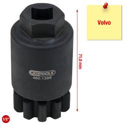KS Tools 460.1395 1/2 motor s průtokem pro Volvo
