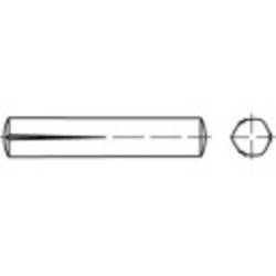 TOOLCRAFT 136175 rýhovaný lícovaný kolík (Ø x d) 12 mm x 20 mm ocel 25 ks