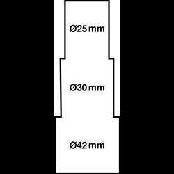 Sada hydraulických držáků, 4 ks KS Tools 440.0475